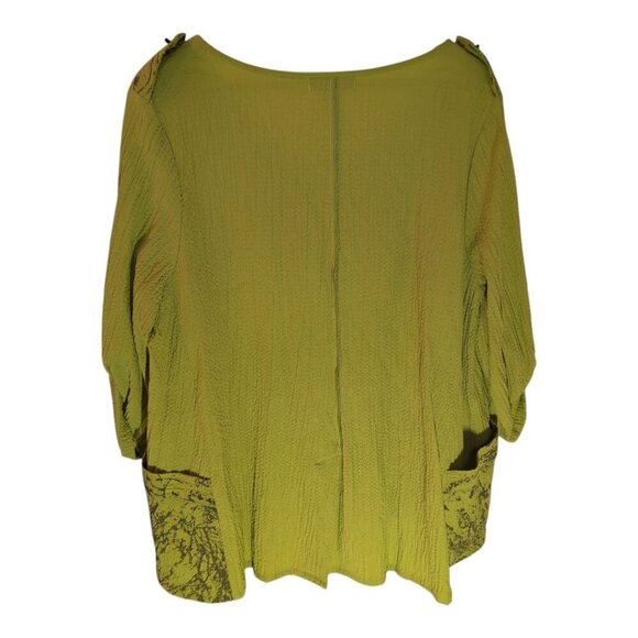 Moonlight Lagenlook Maxi Skirt Tunic Set Boho Art to Wear Oversize Womens Large - Picture 4 of 13